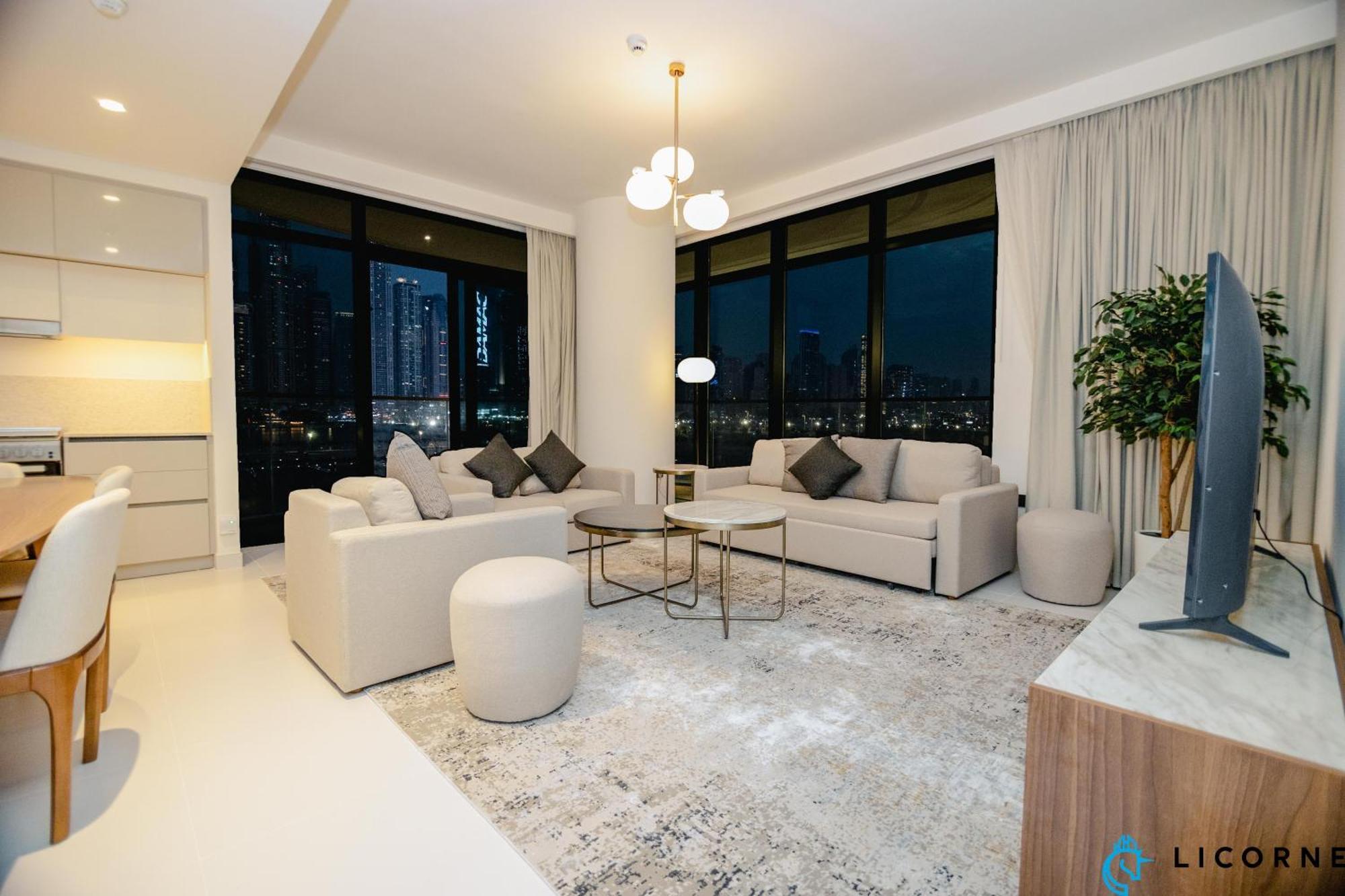 Seascape Sanctuary - 3 And A Half Br Beachfront Bliss - Marina Vista Tower 1 * Дубай